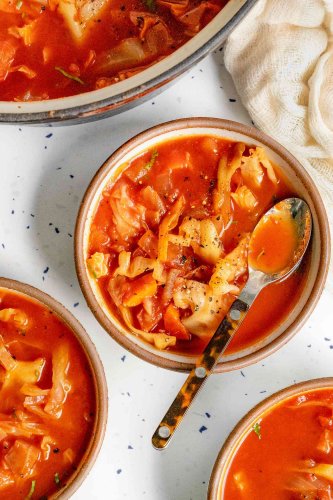 Sweet and Sour Cabbage Soup Is a Warm Hug in a Bowl