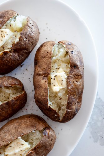 For Crispy-Skinned, Fluffy Baked Potatoes, Use the Air Fryer