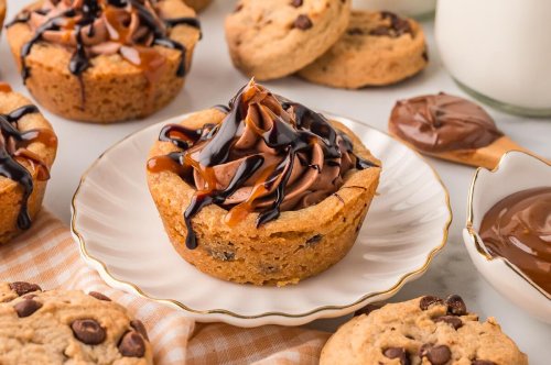 Cheesecake Cookie Cups