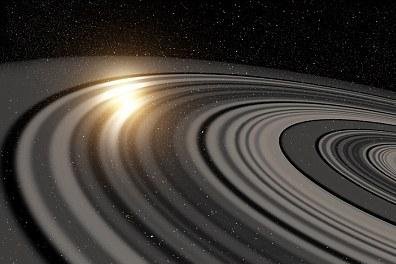 太阳系外发现巨型星环系统:直径近1.2亿公里