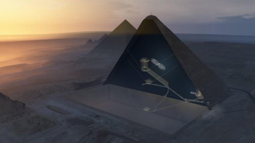Des chercheurs ont découvert un énorme "vide" caché dans la pyramide de Khéops