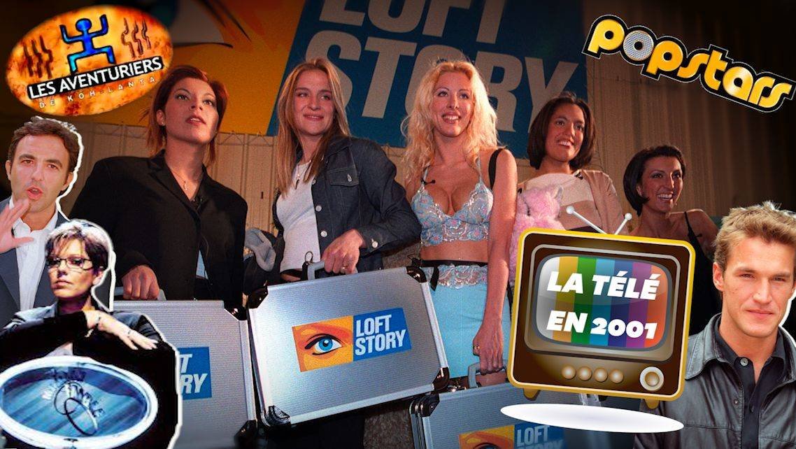 À quoi ressemblait la télé en 2001 au lancement de "Loft Story"