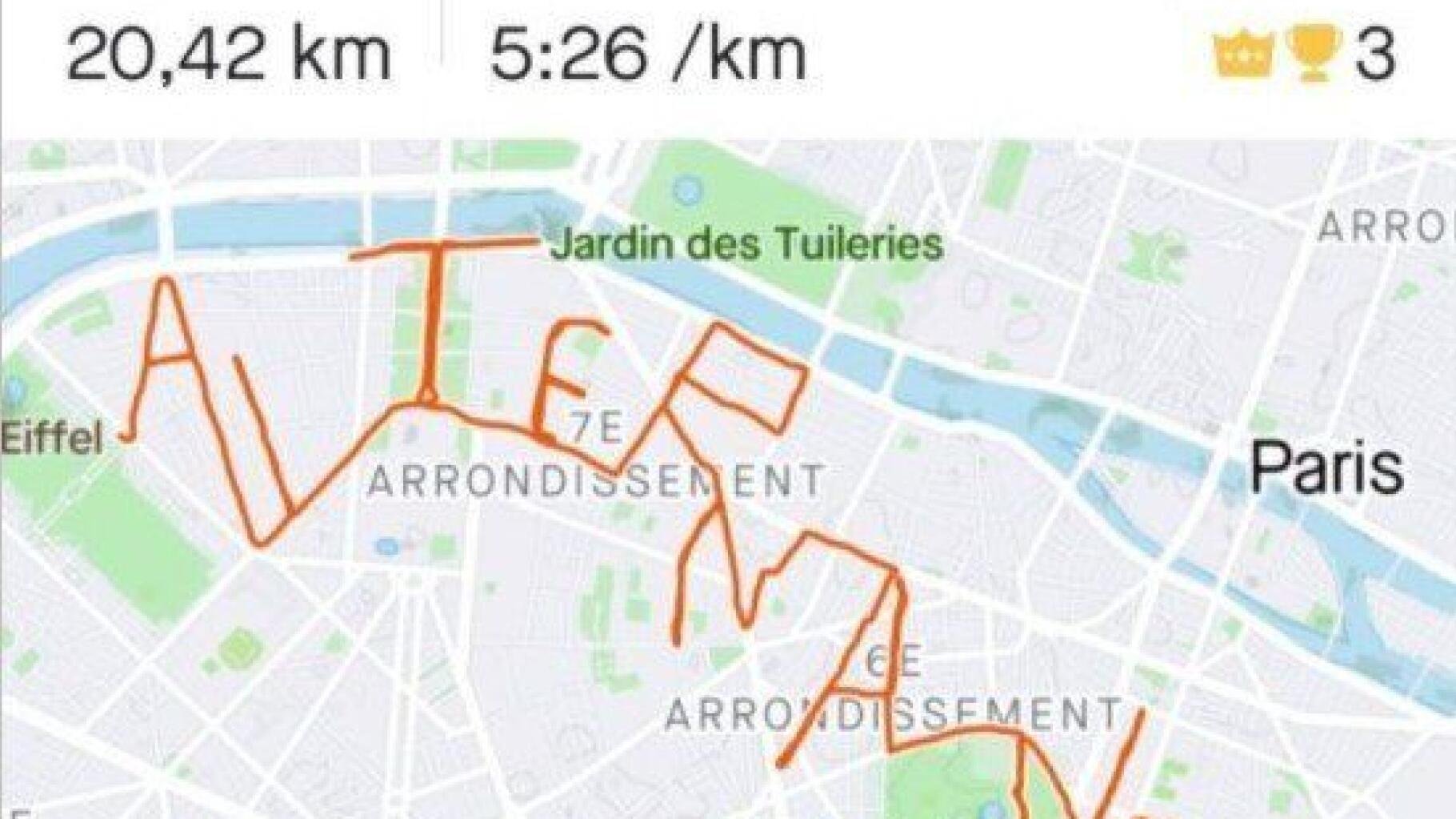 Pour trouver une alternance, elle court 20km dans les rues de Paris