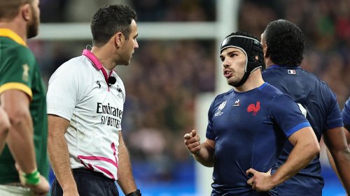 Le Mondial de rugby en France, point d’orgue du « bashing » des arbitres
