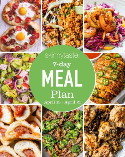 Free 7 Day Healthy Meal Plan (April 15-21)