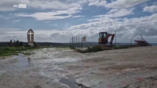 Frana a Niscemi, evacuate 300 famiglie e provinciali chiuse