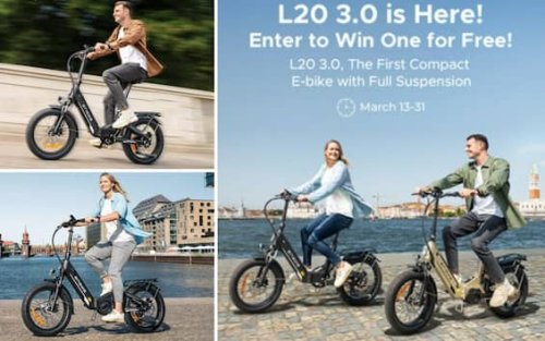 L20 3.0, da ENGWE una nuova serie di e-bike compatte