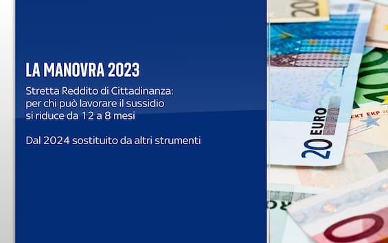 Manovra finanziaria 2023 - cover