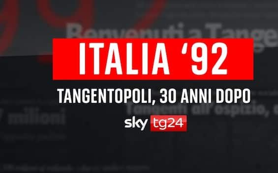 Tangentopoli e Mani pulite 30 anni dopo: lo speciale di Sky TG24