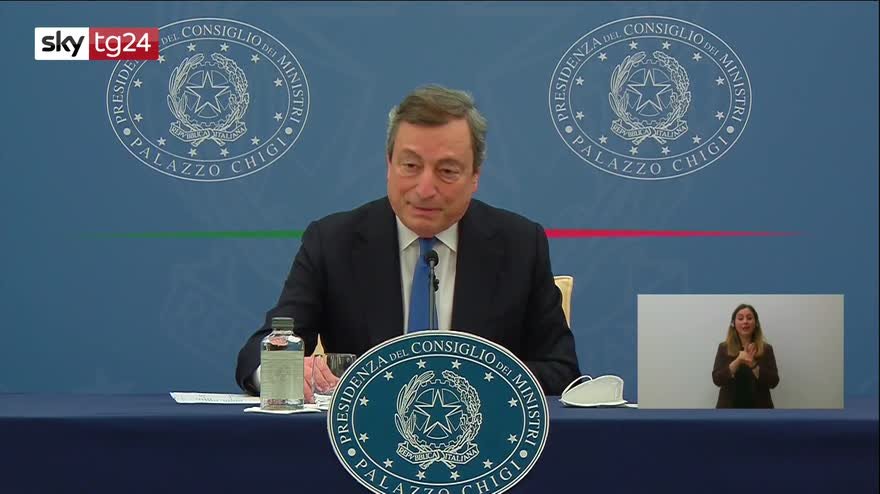 Sostegni bis, Draghi: nessuno sarà lasciato indietro | Video Sky - Sky TG24