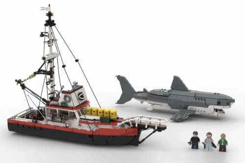 You're Gonna Need A Bigger Shelf For The Official Jaws LEGO Set That's In The Works