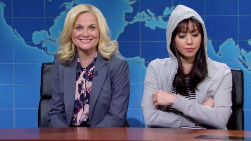 Leslie Knope And April Ludgate Visit Saturday Night Live To Discuss The ...