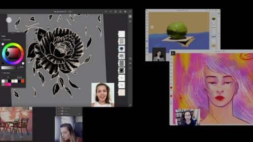 Photoshop, Illustrator on iPad gets live streaming feature