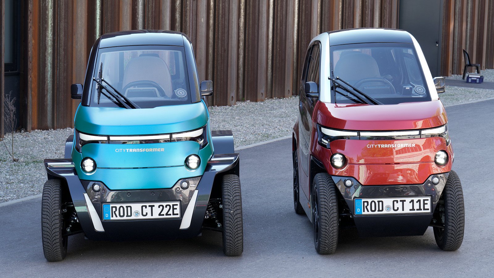 This Wild Electric Car Shrinks To Squeeze Into Tight Parking