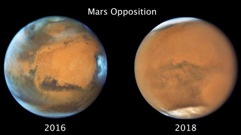 Mars' Massive Dust Storm In 2018 Ended Winter Early - SlashGear