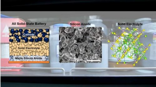 New solid-state battery uses a pure-silicon anode - SlashGear