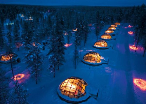 The Futuristic Glass Cabins of Kakslauttanen