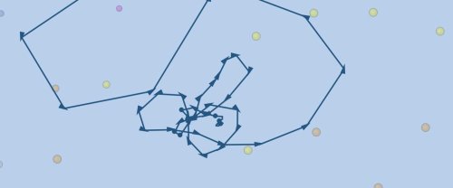 Avant de bloquer le canal de Suez, l'Ever Given dessinait de bien étranges dessins