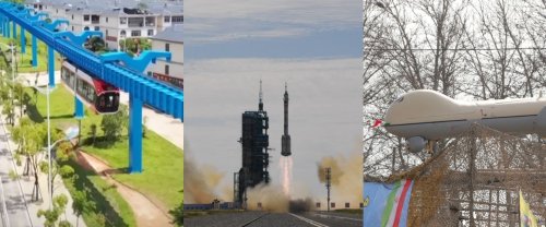 🛸 Le mystérieux vaisseau spatial chinois ✈️ Les drones iraniens des Russes 🚅 Un Maglev suspendu révolutionnaire, hier sur korii.