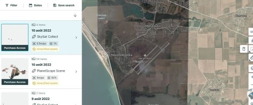 Les dégâts considérables de l'attaque ukrainienne sur la base aérienne russe de Saki en Crimée
