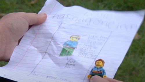 Pour retrouver son Lego favori, un enfant crée son propre avis de recherche (et c'est trop mignon)