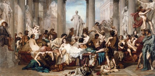 Que faisaient les Grecs et les Romains pendant leurs orgies?