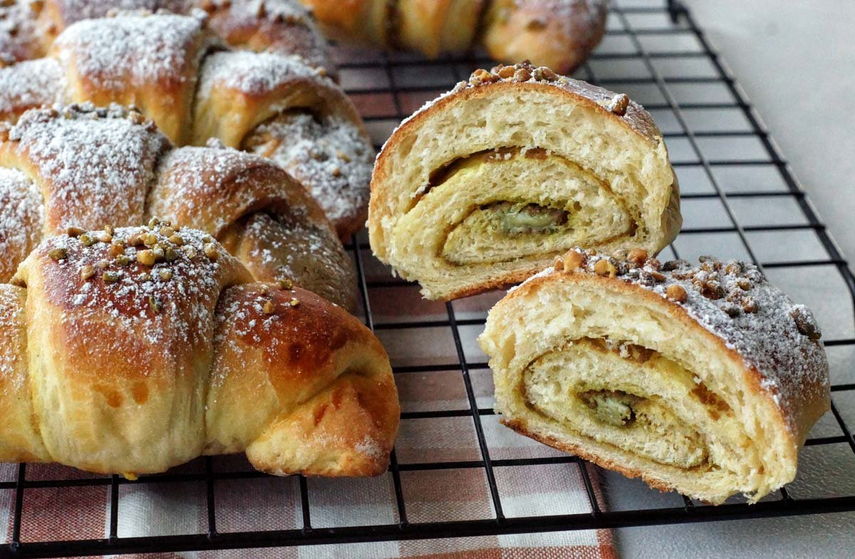 Pistazienhörnchen zum Tag der Pistazie | Langsam kocht besser