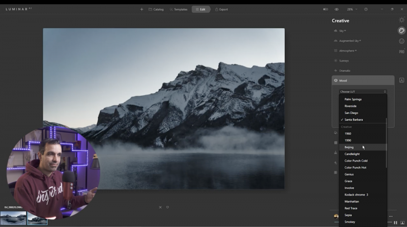 AI-Based Landscape Worfklow Via Luminarᴬᴵ