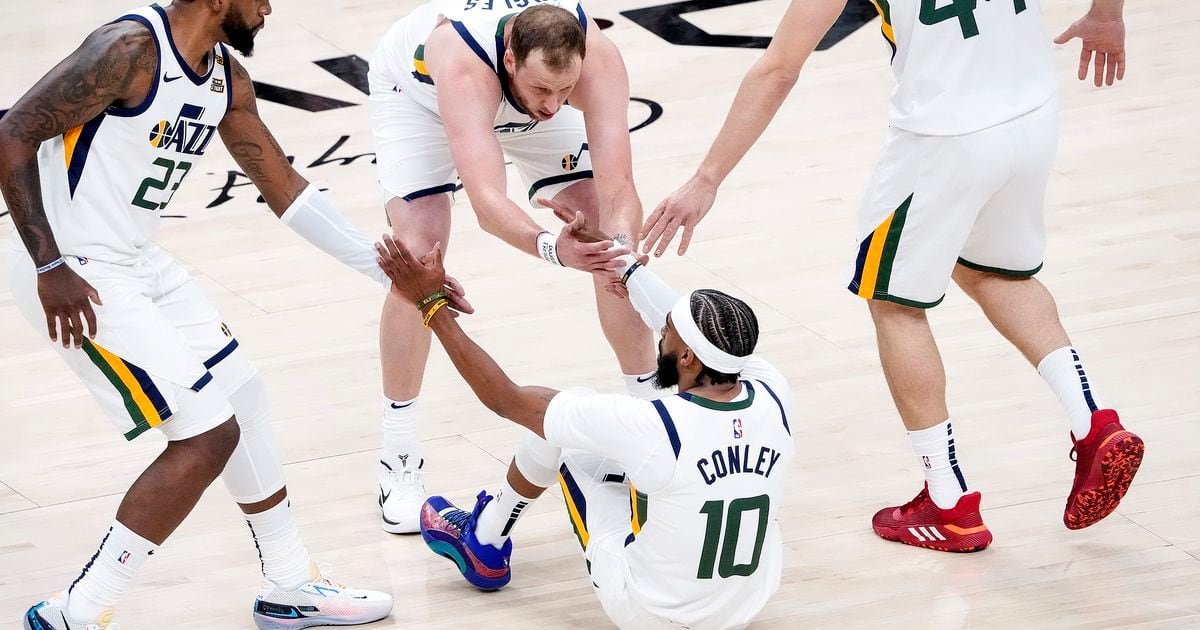 The Jazz have their eyes on the prize. Where else are they supposed to look?