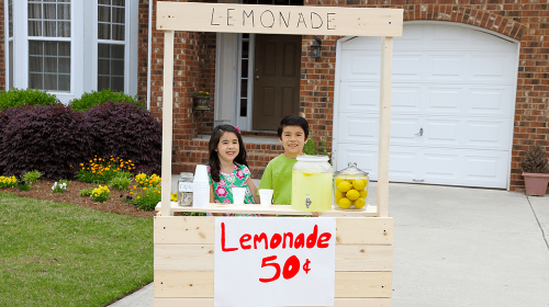 Foster Entrepreneurship in Your Kids, Start a Lemonade Stand with These Tips