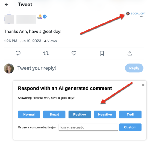 AI Reducing the Workload on Social Media