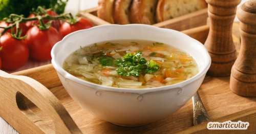 Gemüsesuppe: einfaches Rezept für leichte, vitalstoffreiche Suppe