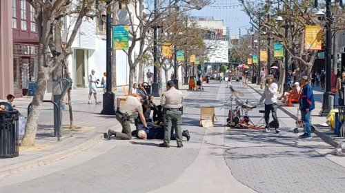 Santa Monica cyclist recalls attack on Third Street Promenade in broad daylight