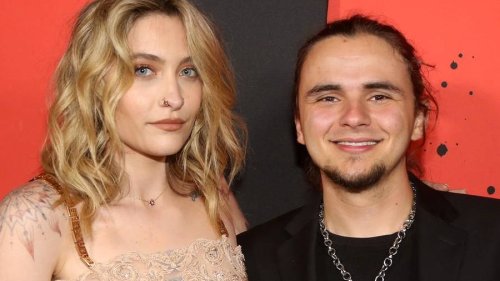 Paris and Prince Jackson celebrate their father Michael in rare appearance together