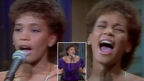 Whitney Houston S First Tv Appearance The Night A Star Was Born