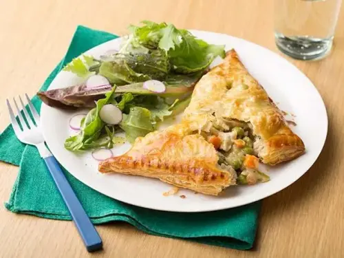 Chicken Pot Pie Turnovers