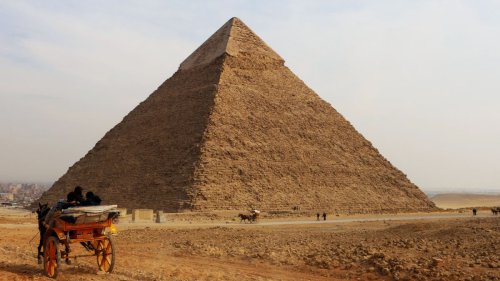 No credible evidence supports claims of vast underground structures found beneath Egyptian pyramids