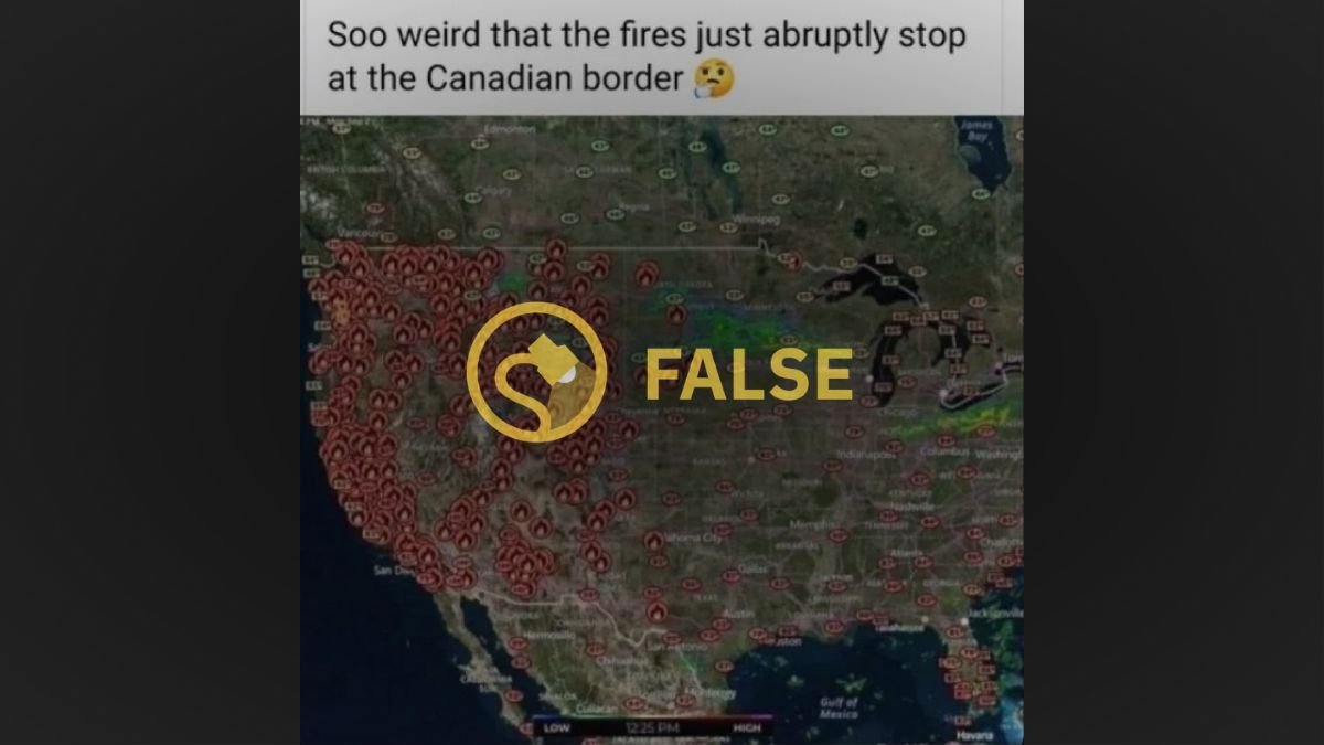 Do North American Wildfires Stop at National Borders?