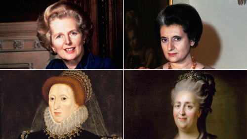 No woman has ever started a war?