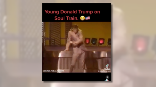 Is This a Video of Trump Dancing on 'Soul Train' In the '80s?