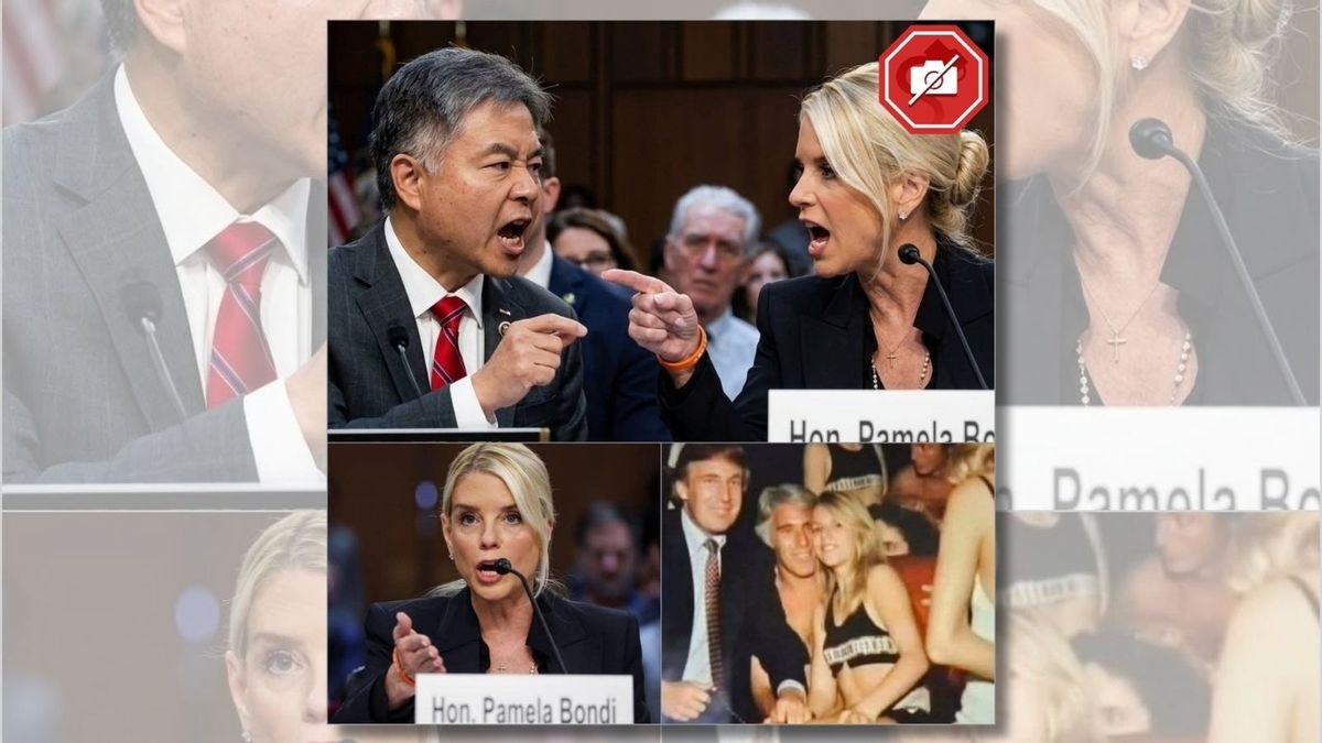 Ted Lieu có tuyên bố Epstein đã trả học phí đại học, trường luật cho Pam Bondi không?
