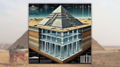 Was a 'vast city' discovered beneath Egyptian pyramids?
