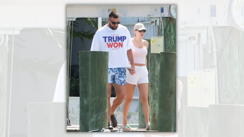 Real Pic of Travis Kelce Wearing 'Trump Won' Shirt?