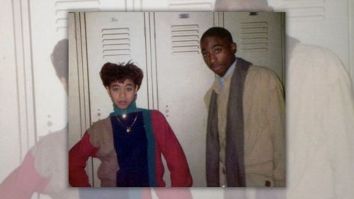 Photo Shows Tupac Shakur and Jada Pinkett Smith in High School?