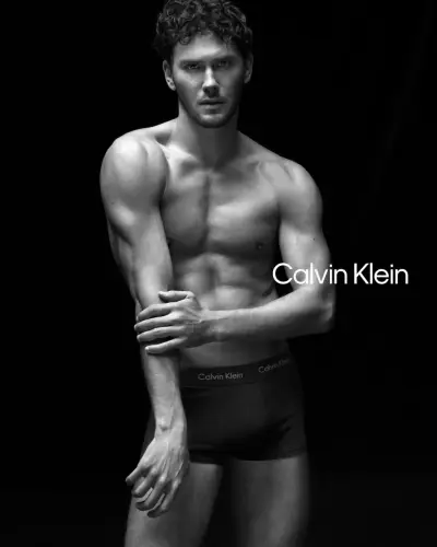 Cooper Koch strips down to his underwear for Calvin Klein in hot new campaign