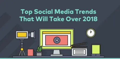 Top Social Media Trends That Will Take Over 2018 [Infographic]