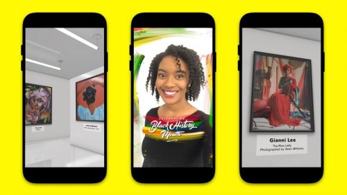 Snapchat Launches Virtual Art Gallery for Black History Month