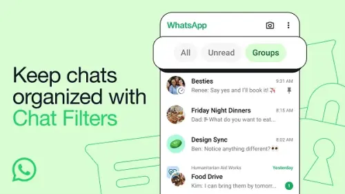 WhatsApp Adds Chat Filters To Streamline Connection