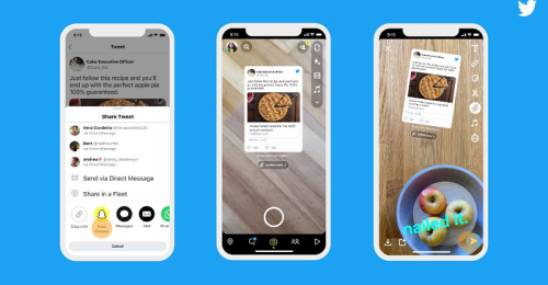 Twitter Announces New Integration to Share Tweets in Snapchat Stories, with Instagram Coming Soon