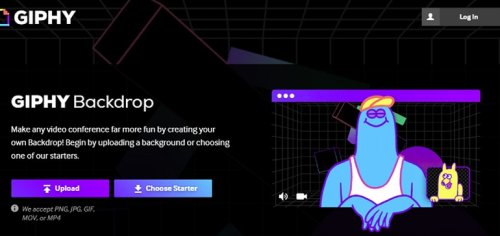 GIPHY Adds Custom Meeting Background Creator for Animated Virtual Meeting Backdrops